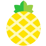 Pineapple SVG Icon